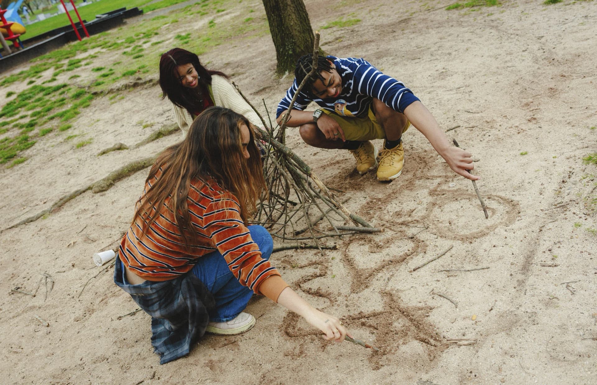 When Sticks Were Swords: The Playground